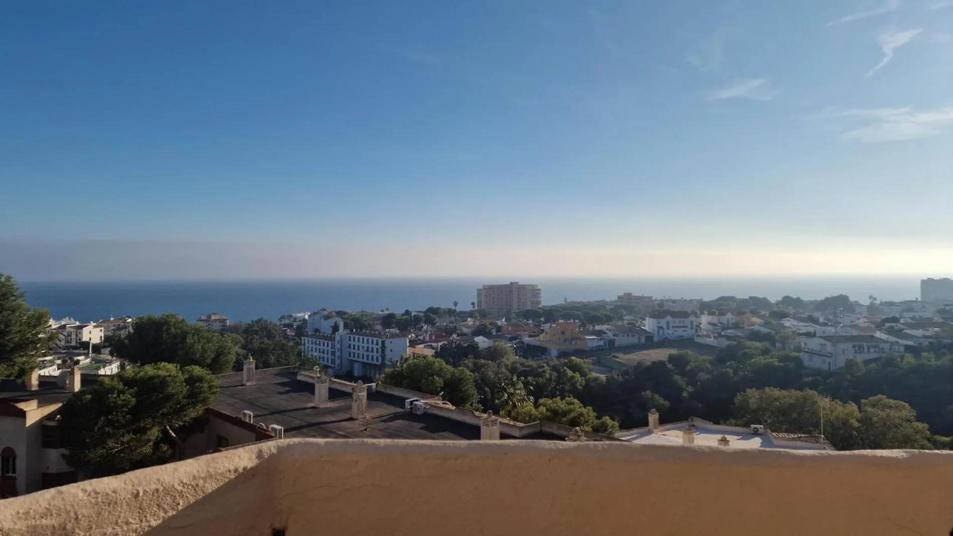 Tranquil Sea View Haven: 2Br With Terracepool Apartment Mijas