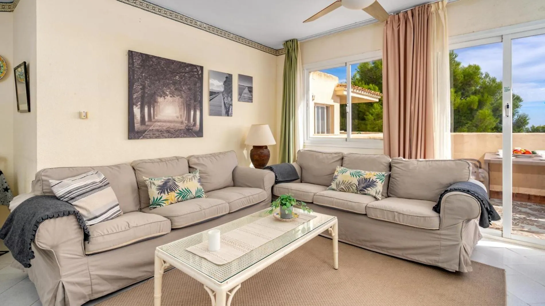Tranquil Sea View Haven: 2Br With Terracepool Apartment Mijas 0*,